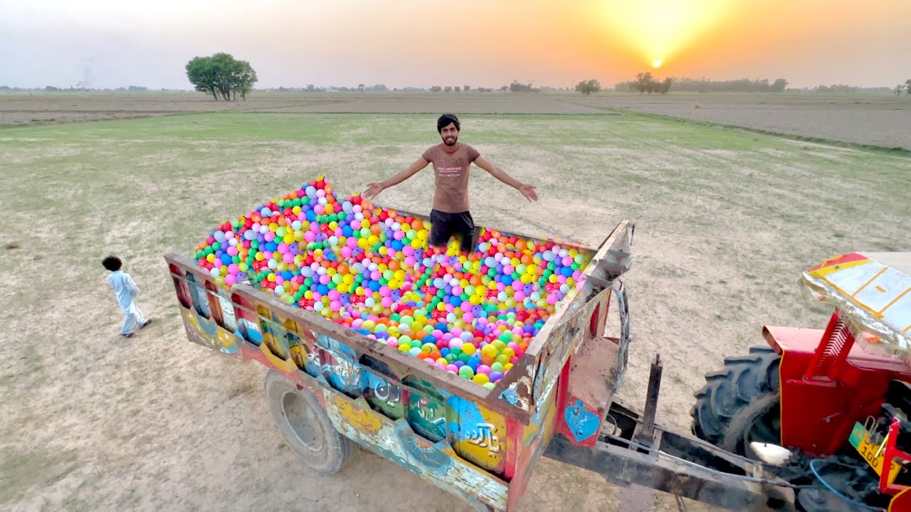 Biggest Water Balloon Fight 😱 Zohaib Sabir Vlogs
