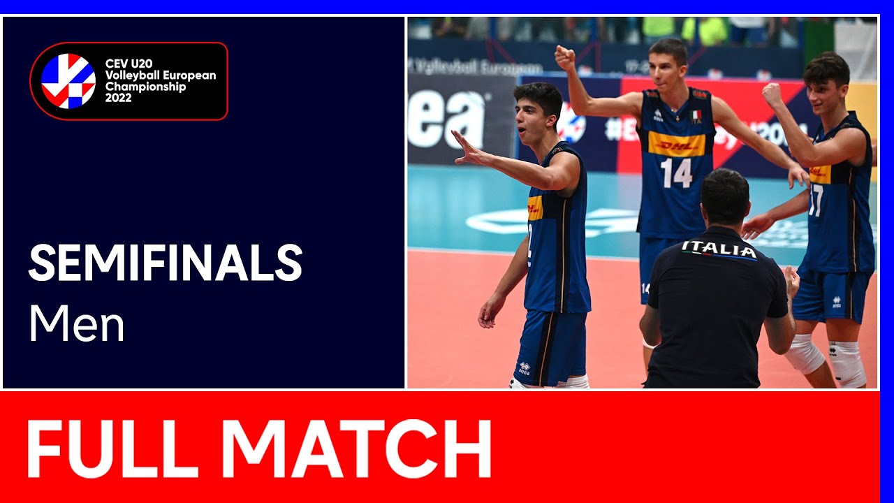 Full Match | Italy vs. Bulgaria - CEV U20 Volleyball European Championship 2022