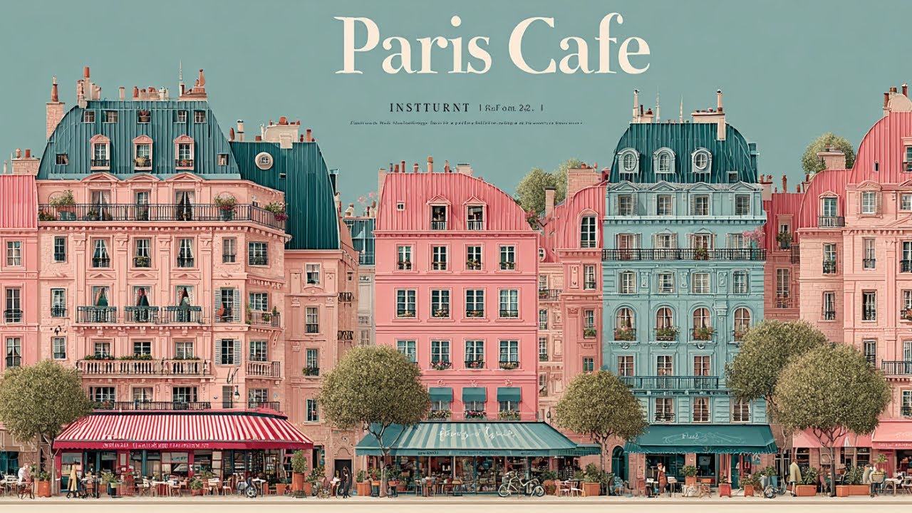 Sunny Paris Balcony 🌿 French Instrumental Jazz | Relaxing Morning Music