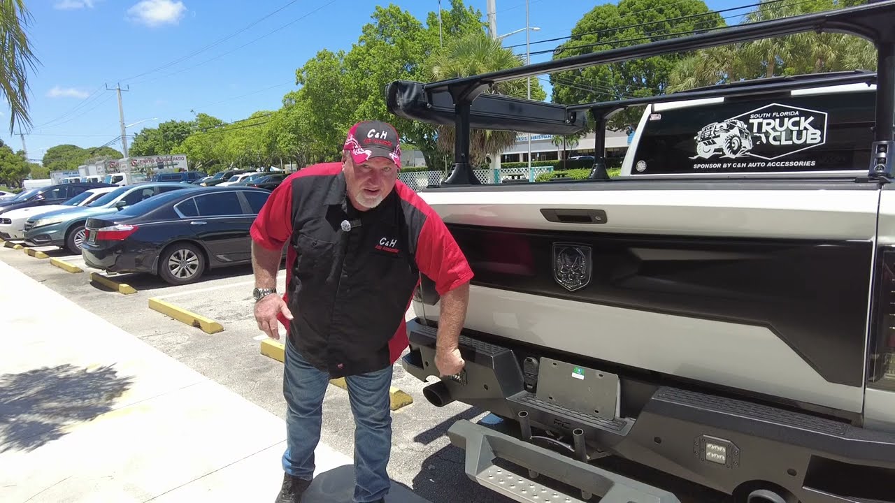 Rough Country Rear Bumper on a Ram 1500 review by Chris from C&H Auto Accessories #754-205-4575