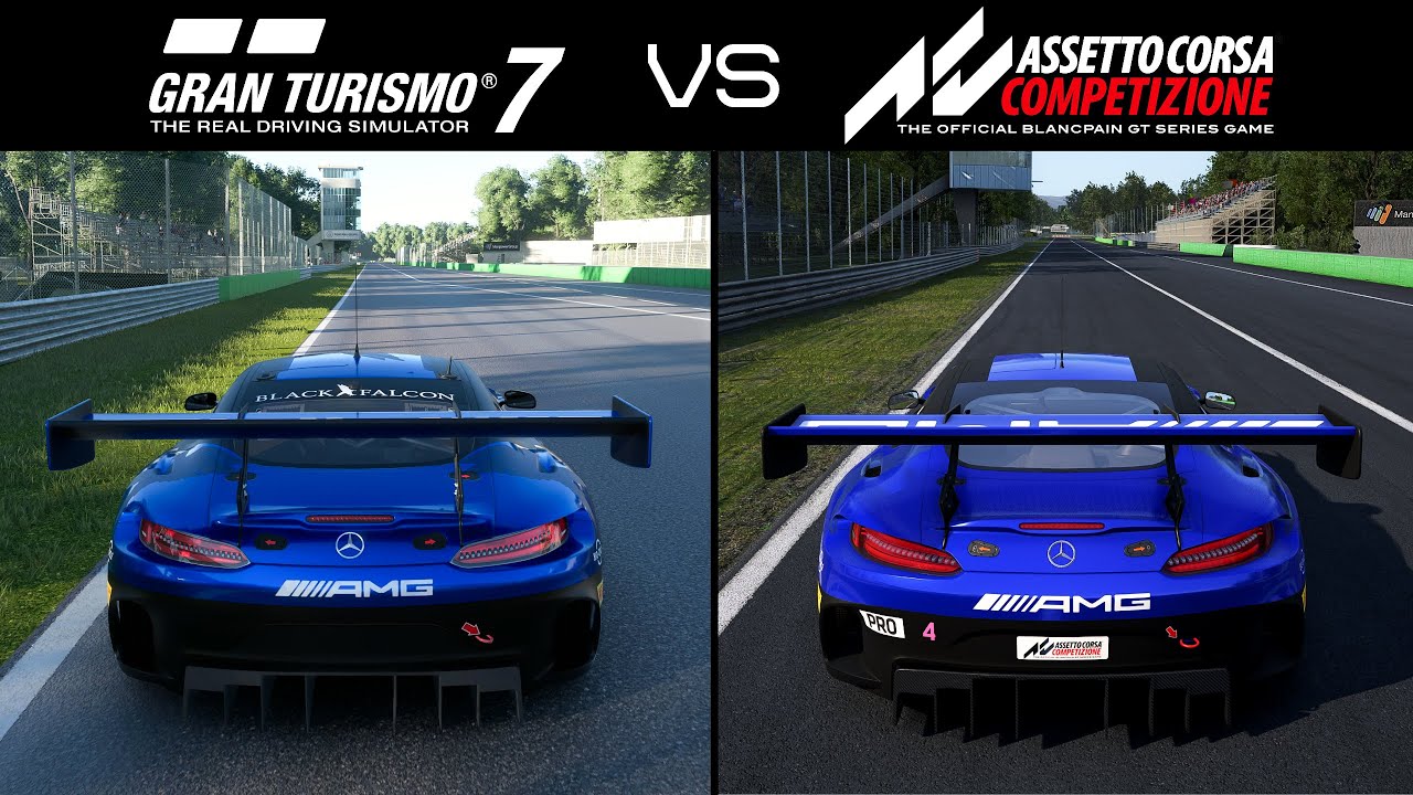 Which V8 Sounds REAL? 🔊 AMG GT3 Comparison (ACC vs GT7)