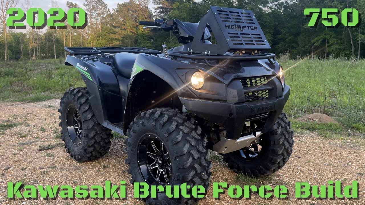 2020 Kawasaki Brute Force 750 | Highlifter | Radiator Relocation Kit | Lift Kit | CBTR Build