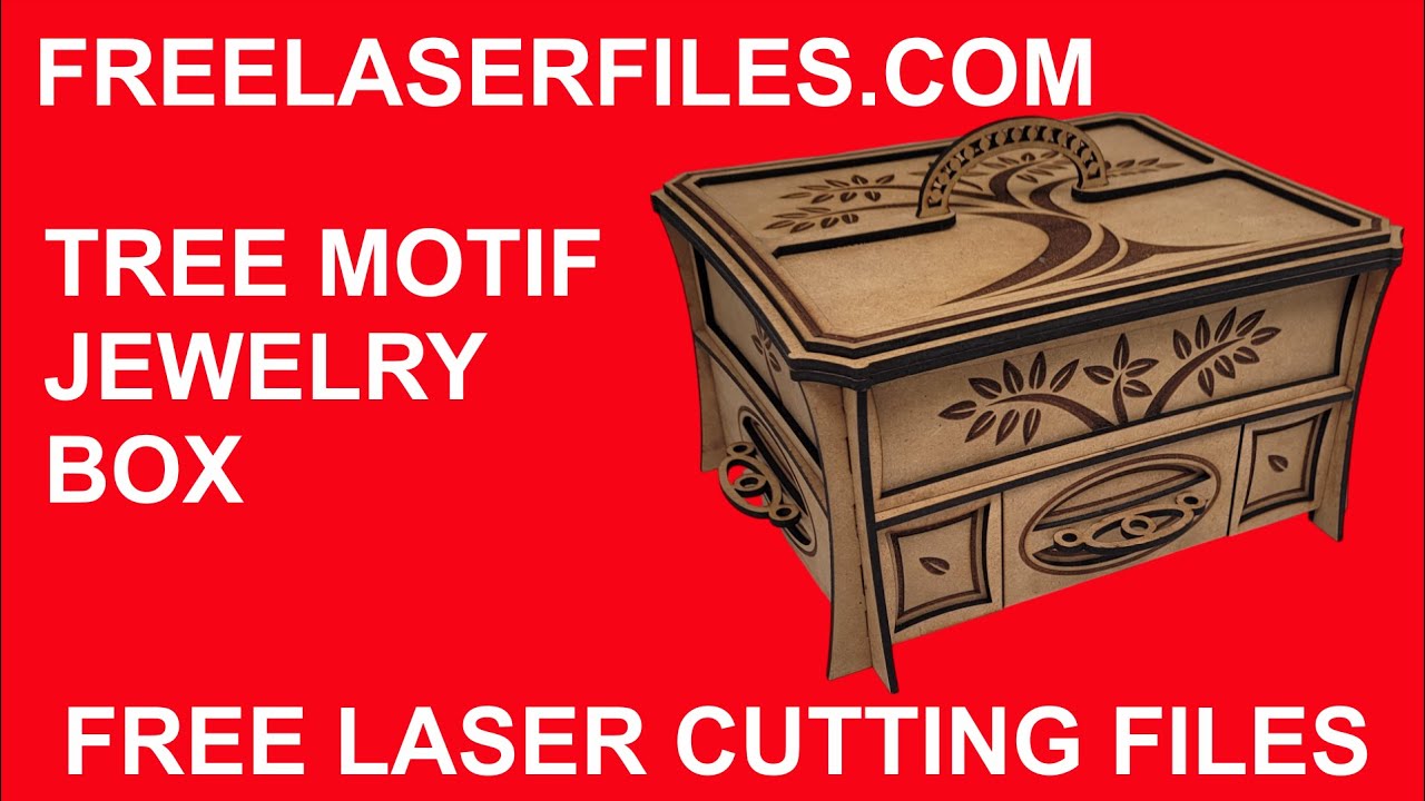 Tree Motif Jewelry Box