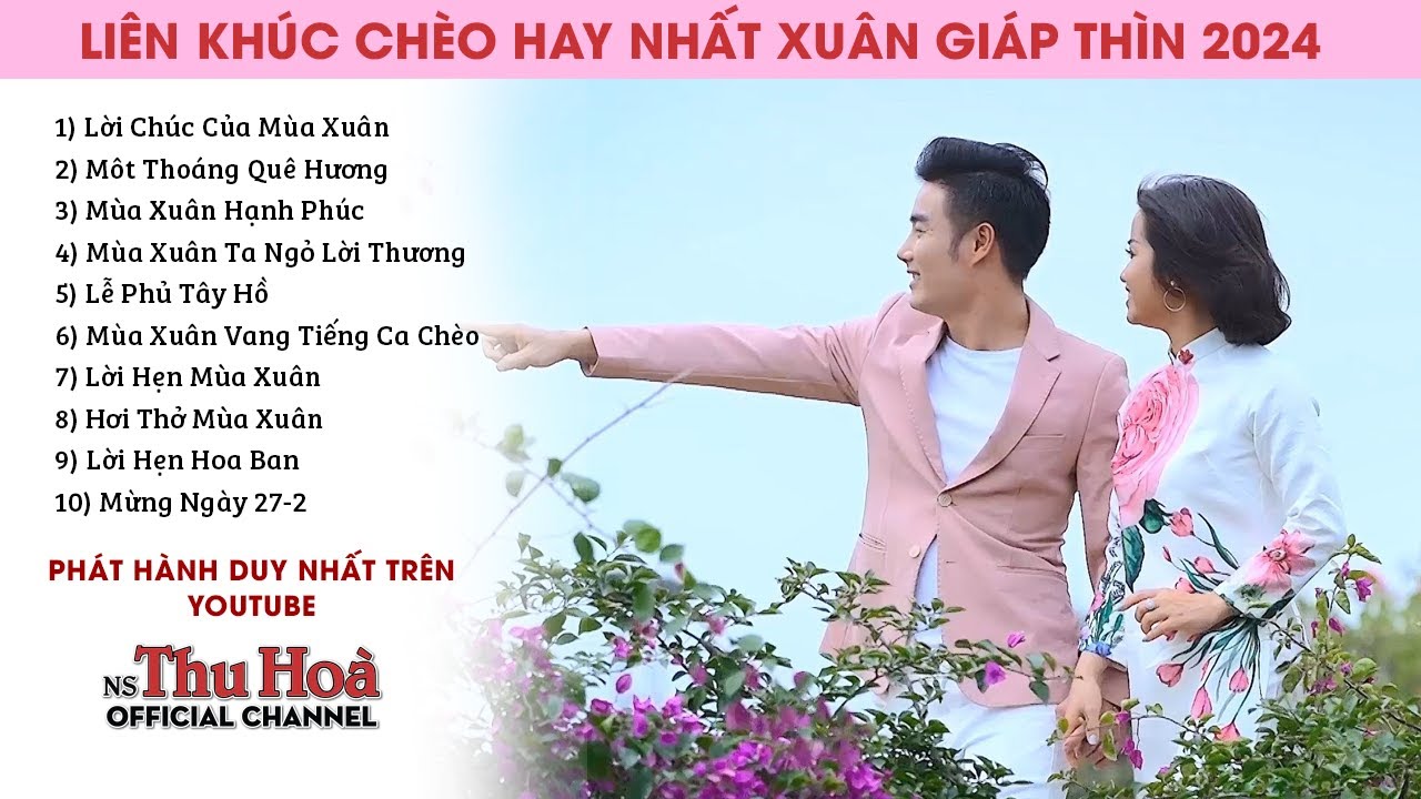 LIÊN KHÚC CHÈO HAY NHẤT XUÂN GIÁP THÌN 2024 | NSƯT Thu Hòa hát chèo [Official MV 4K]