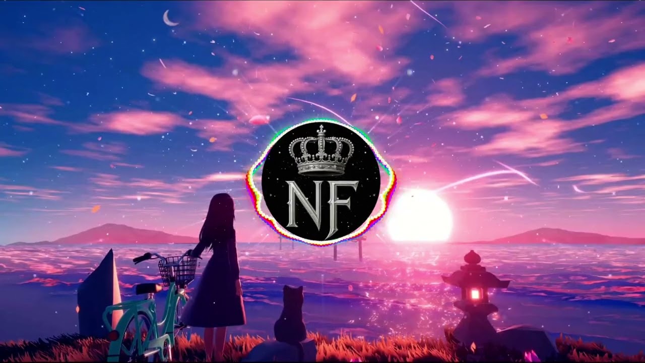 VXLLAIN, iGRES, ENXK - Crystal Skies (SLOWED DOWN) (NEON FRAME VISUAL) Bass Boosted!!!! 🔥🔥😁👍🧡