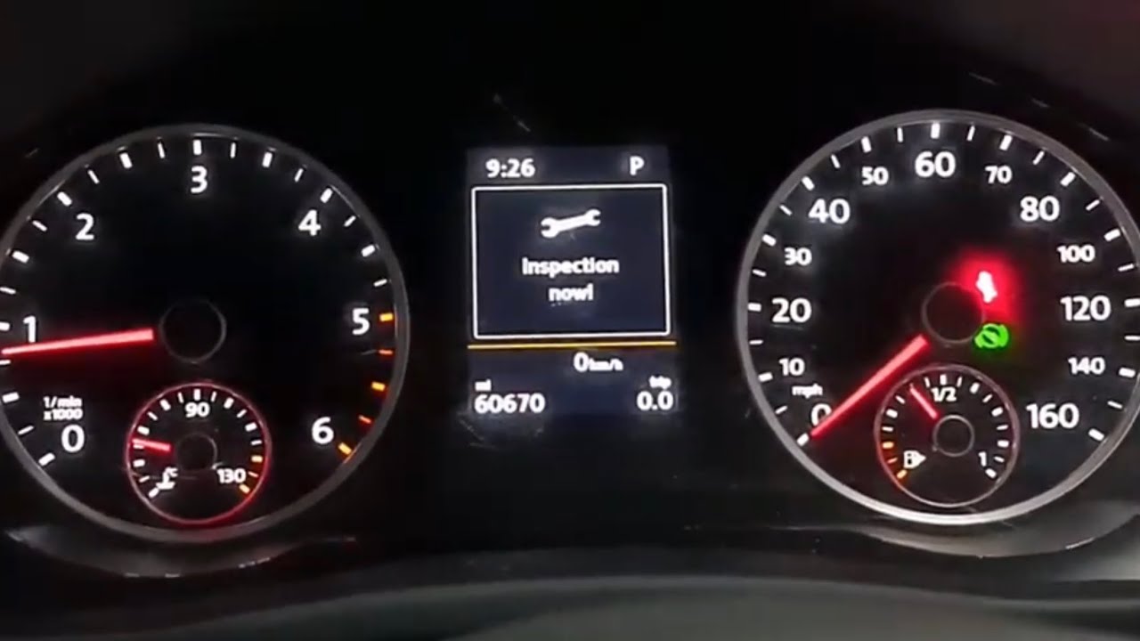 как сбросить сообщение о техосмотре на VW Tiguan #servicereset