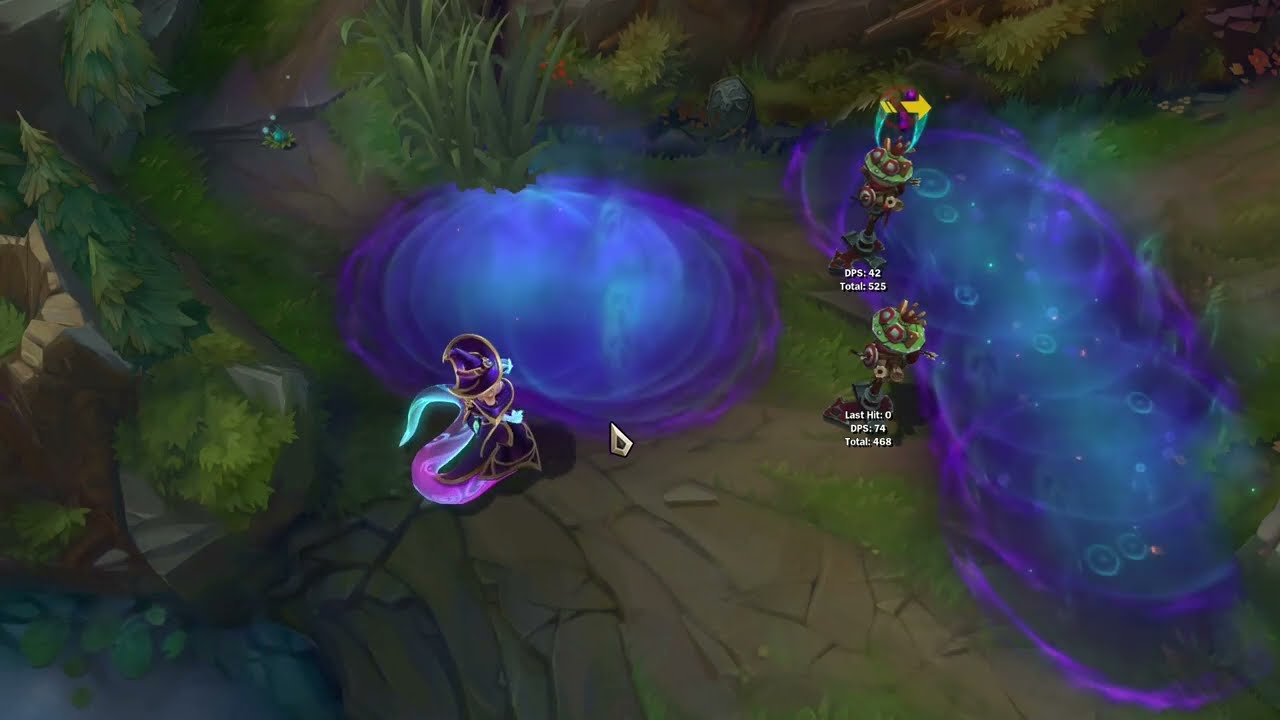 Ведьма Кассиопея образ League of Legends - обзор скина Bewitching Cassiopea