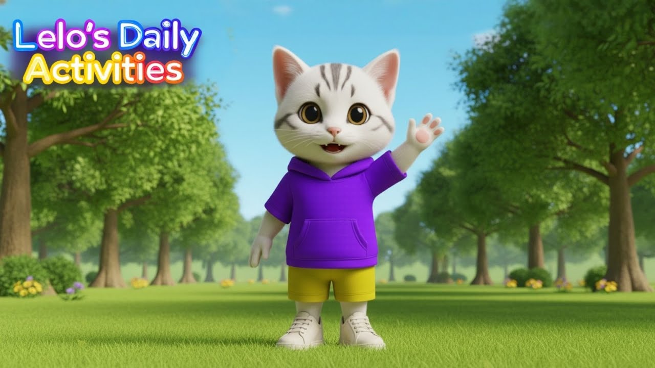 Learn daily activities in English with Lelo