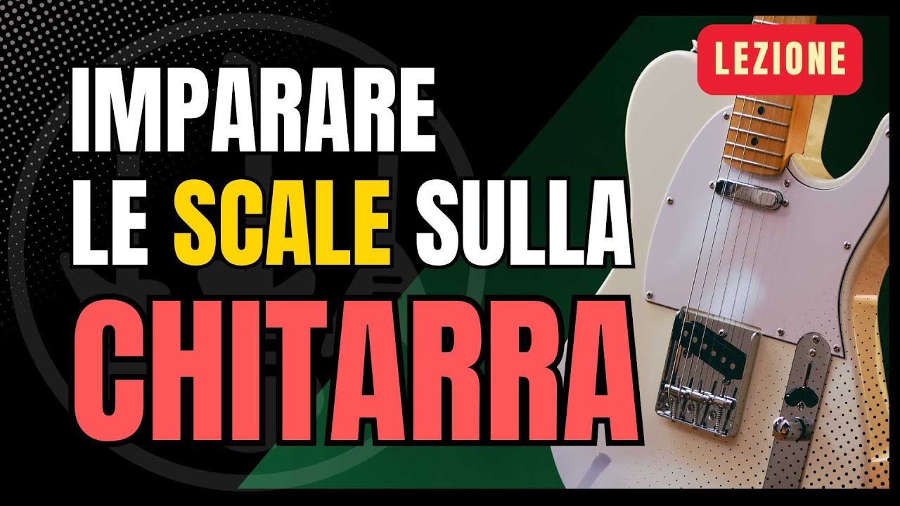 Imparare le scale sulla chitarra, prova questo esercizio! Lezione di Vince Carpentieri