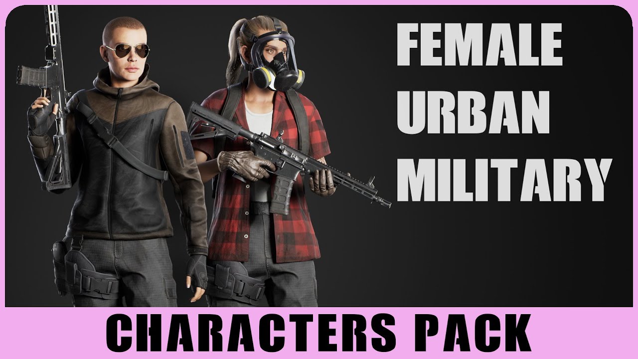 Female Urban Military Characters
