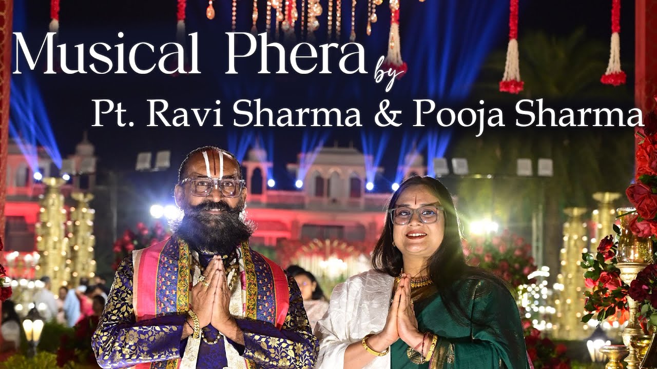 Musical Pheras by Pt. Ravi Sharma & Pooja Sharma | Jain Musical Phere 9414415287