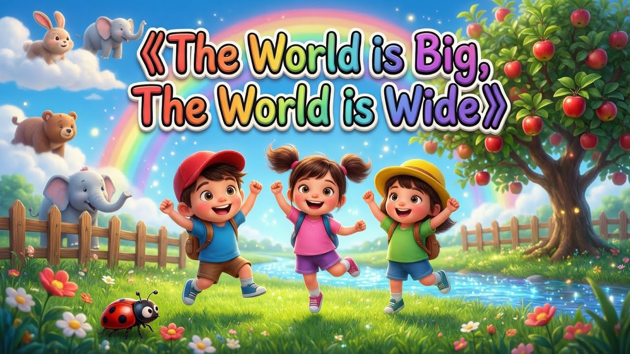 Jump, Dance & Sing! 🌈 Magical Backyard Exploration for Kids 