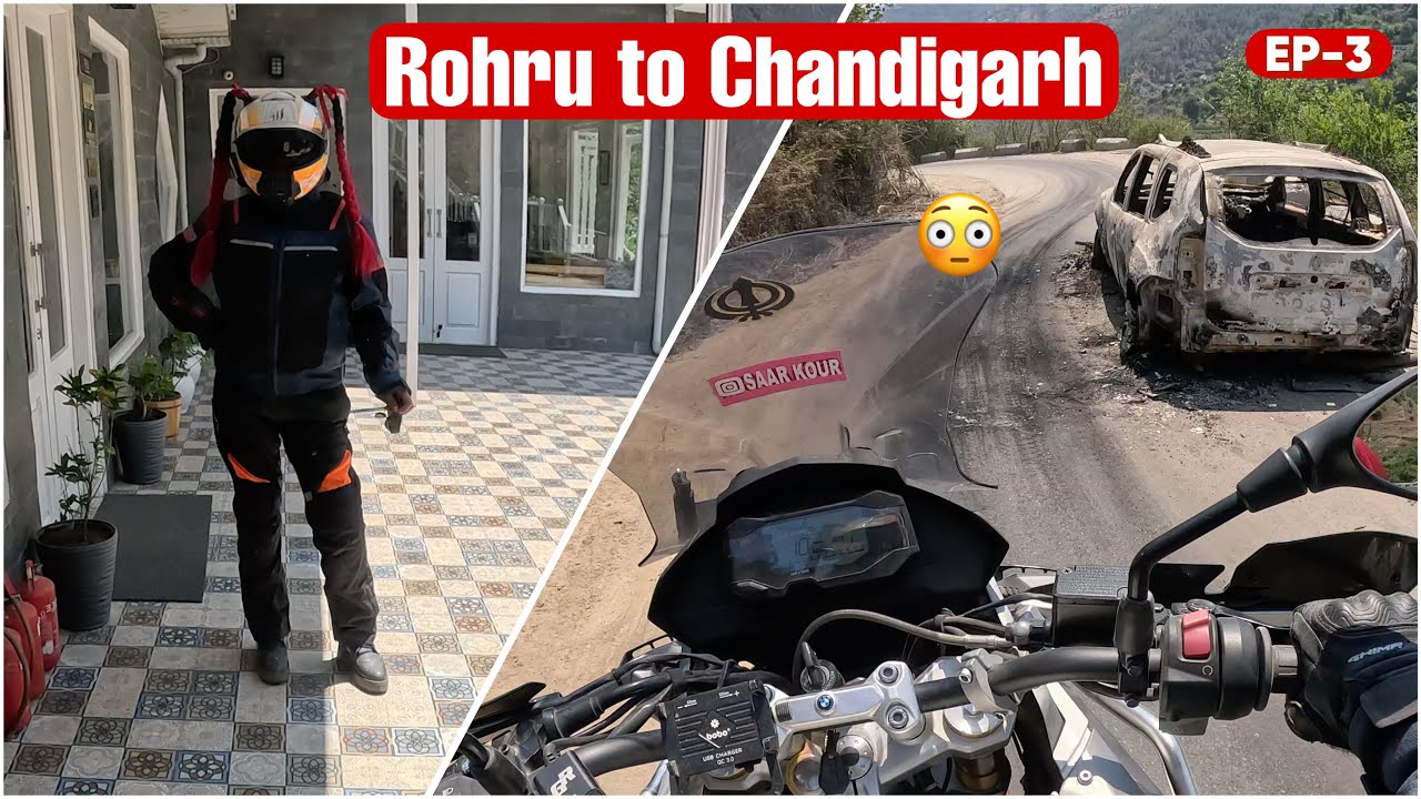 Car accident on road | Rohru to chandigarh