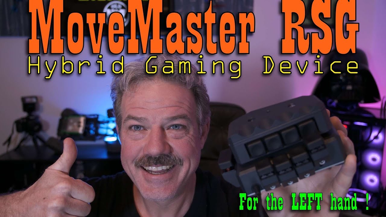 MoveMaster RSG &mdash; гибрид джойстика и клавиатуры для левой руки. Лучшее игровое устройство или неуд...