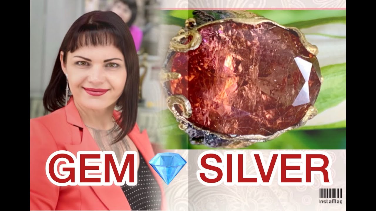 GEM SILVER💎Фантомный Кварц ❄️Аквариум❄️Агат Ботсвана💥Аквамарин🌊Адуляр🐚Розовый Опал🍃Родонит🍂🍃