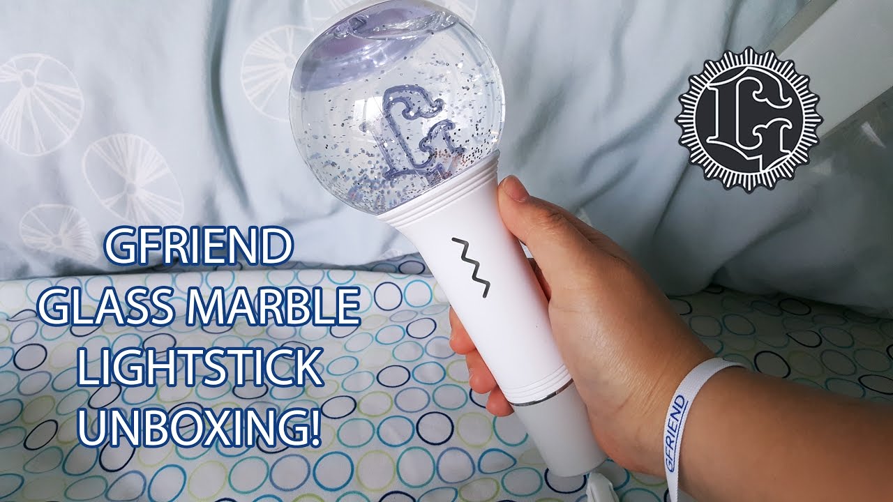 Unboxing GFRIEND (여자친구) Glass Marble Lightstick!