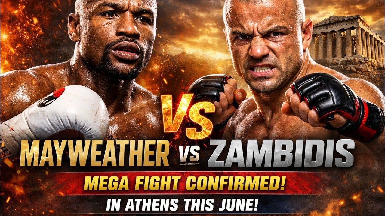 Floyd Mayweather vs Iron Mike Zambidis 🥊 Mega Fight Confirmed in Athens This June!