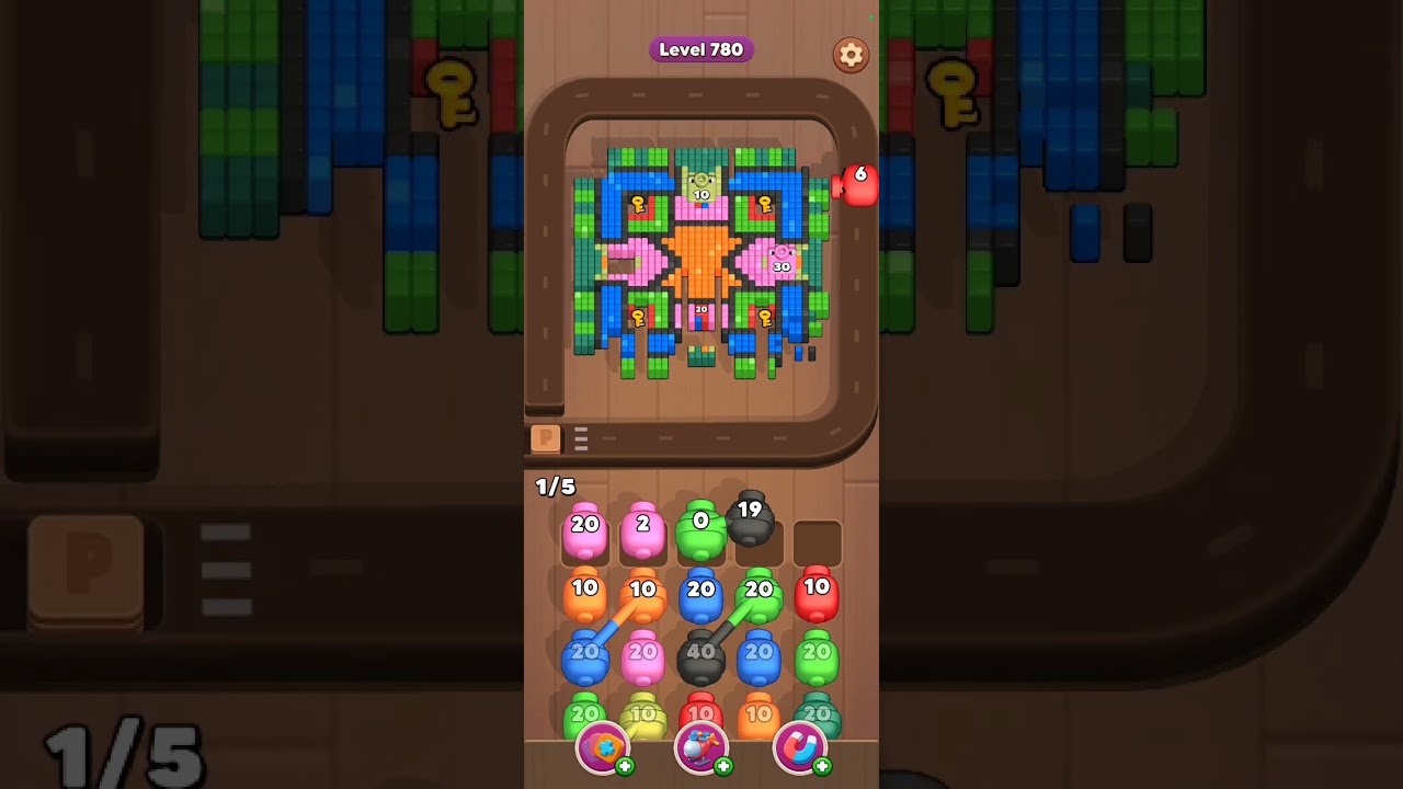 Color blaze shooter level 780