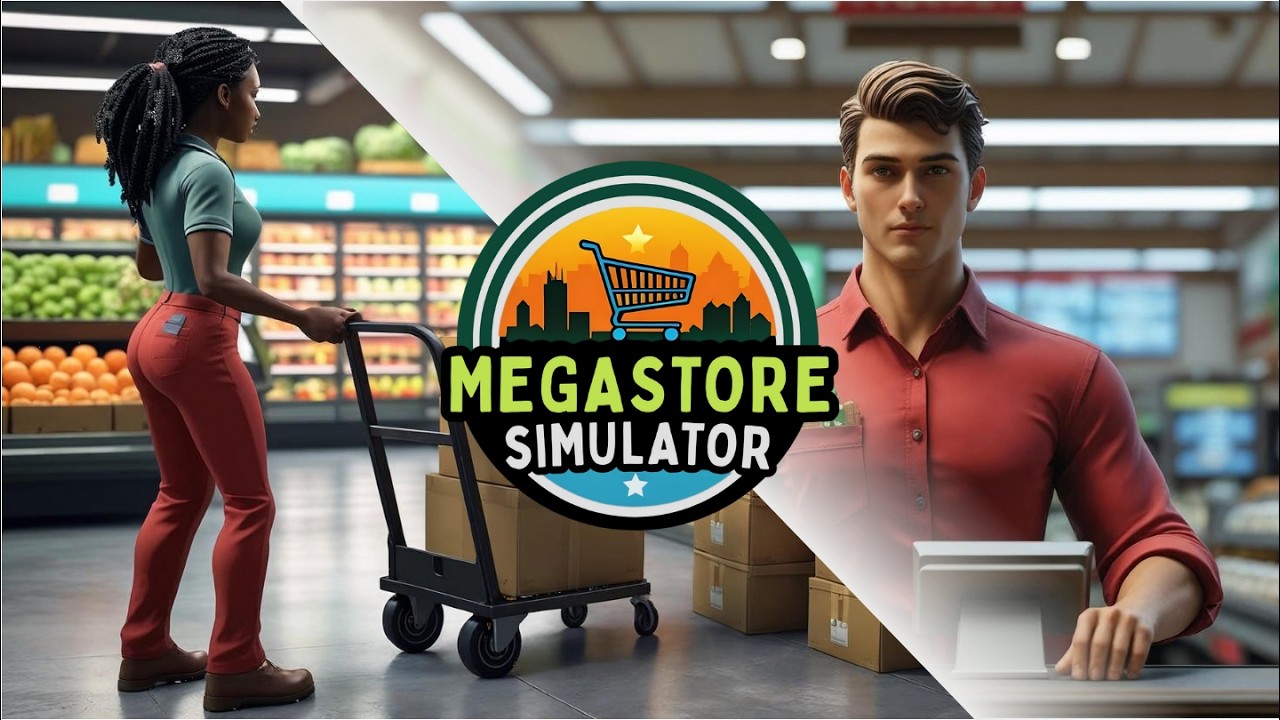 Megastore Simulator Megnyitjuk az üzletünket LIFE #1