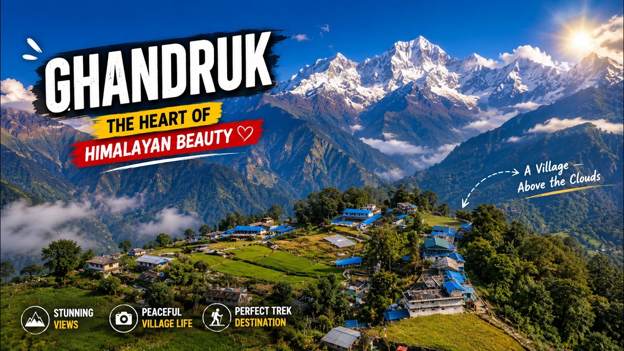 Explore the BREATHTAKING Landscapes of Ghandruk - Nepal Series