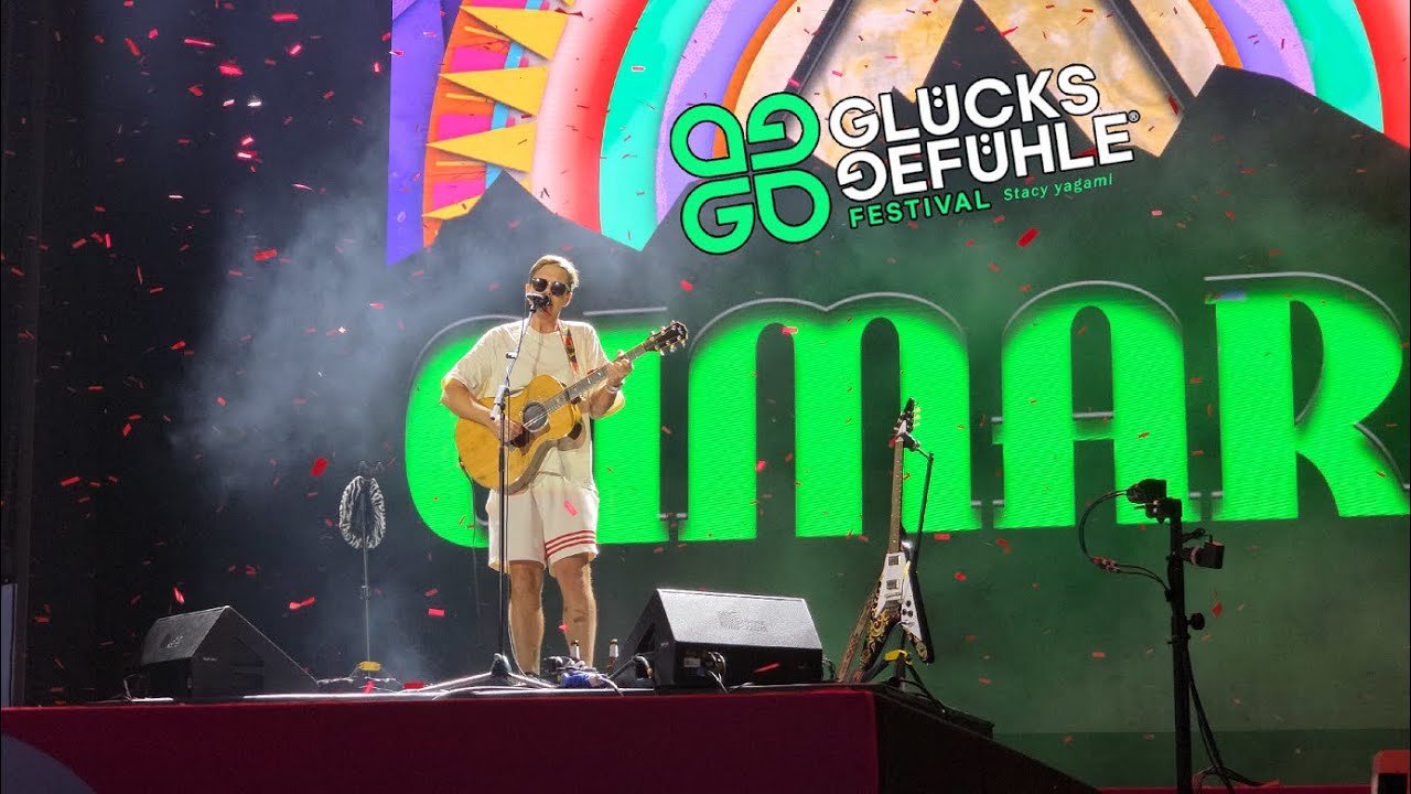 4k60fps | Oimara - Wackelkontakt + Zebrastreifenpferd @ Glücksgefühle Festival 2025 (Front Row)