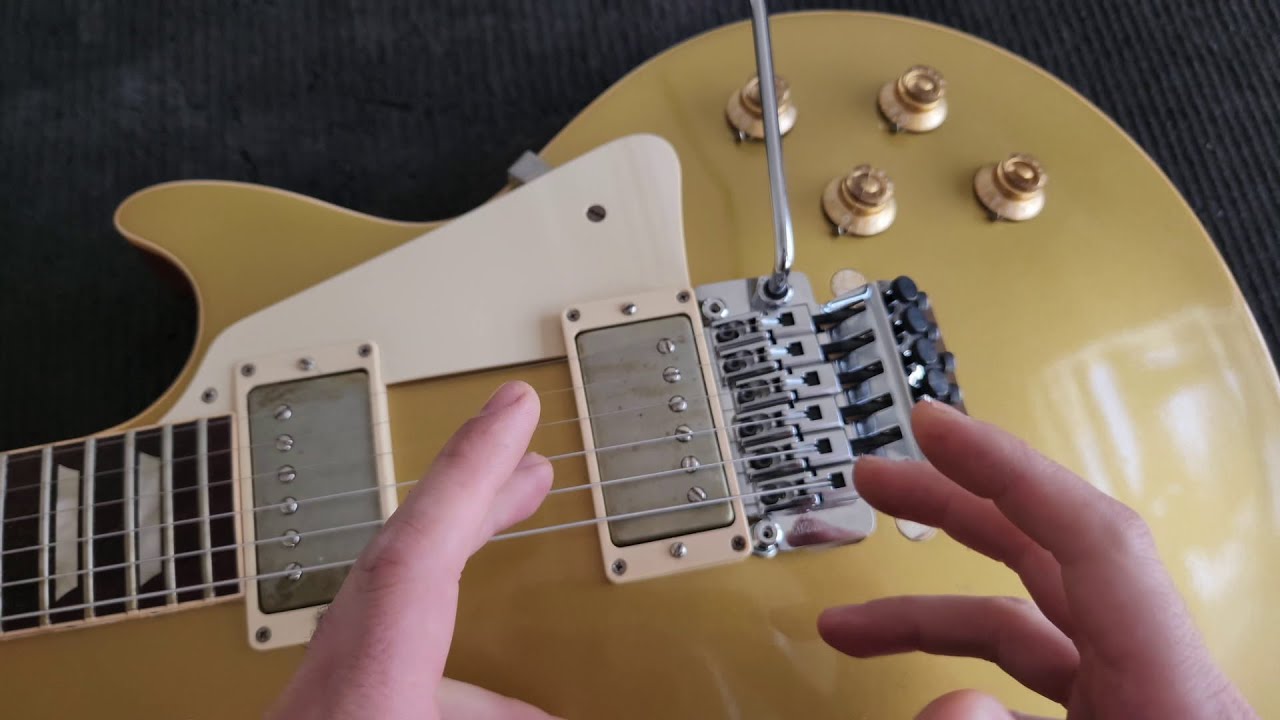 Gibson Les Paul R7 con Floyd | Instalación y comparación ¿Suena diferente?