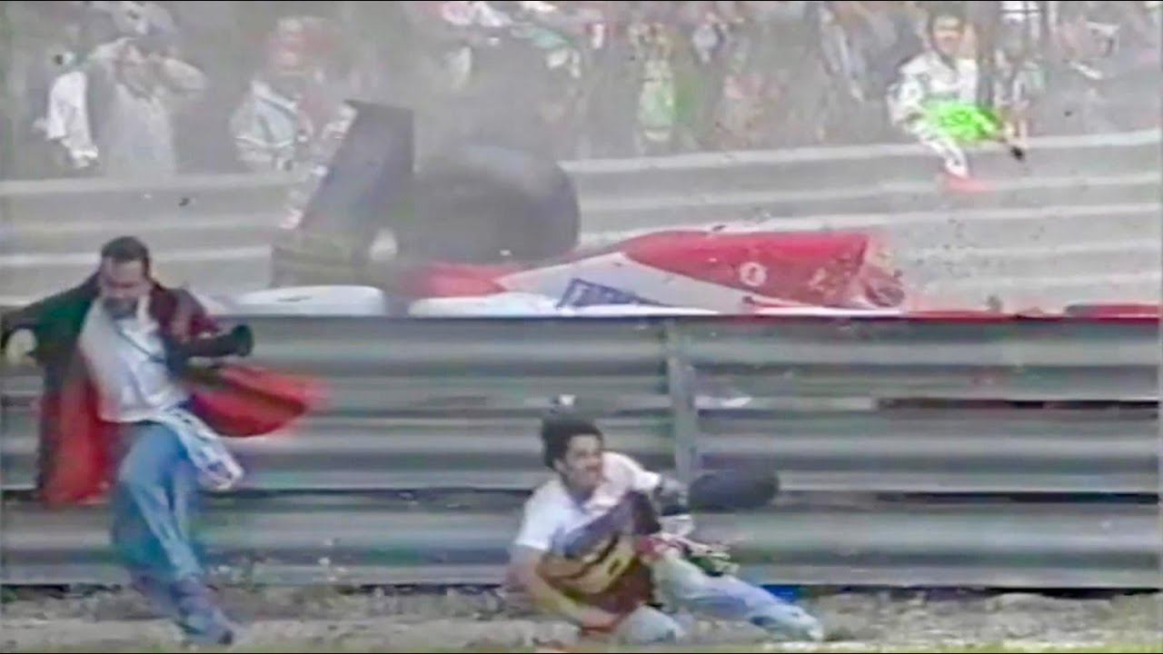 Gerhard Berger Crash | 1993 Italian GP Qualifying