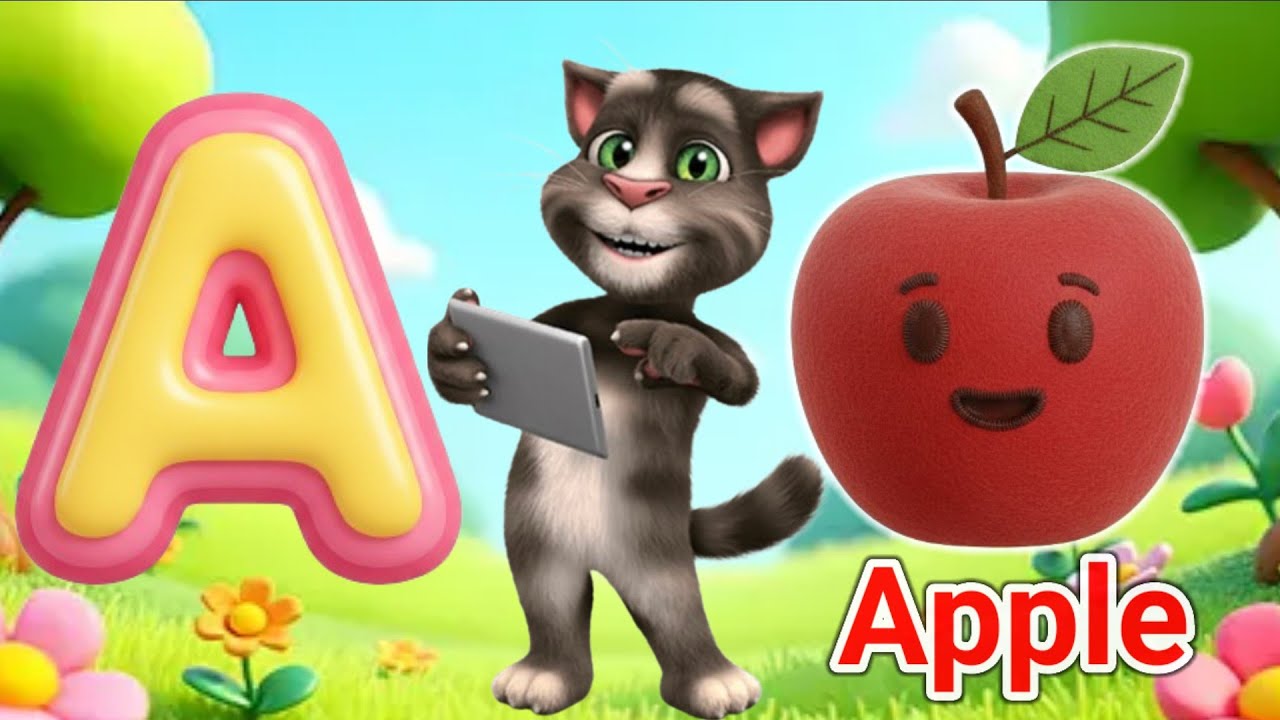 A For Apple B For Ball I Abcd Song I Abcd Rhymes I Abc Song Nursery Rhymes I Edu Bachpan Tv