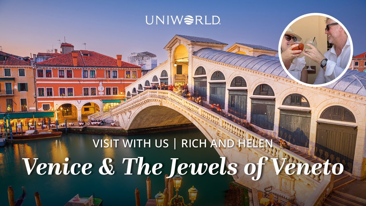 5* LUXURY River Cruise through the Heart of Venice & Northern Italy with Rich & Helen