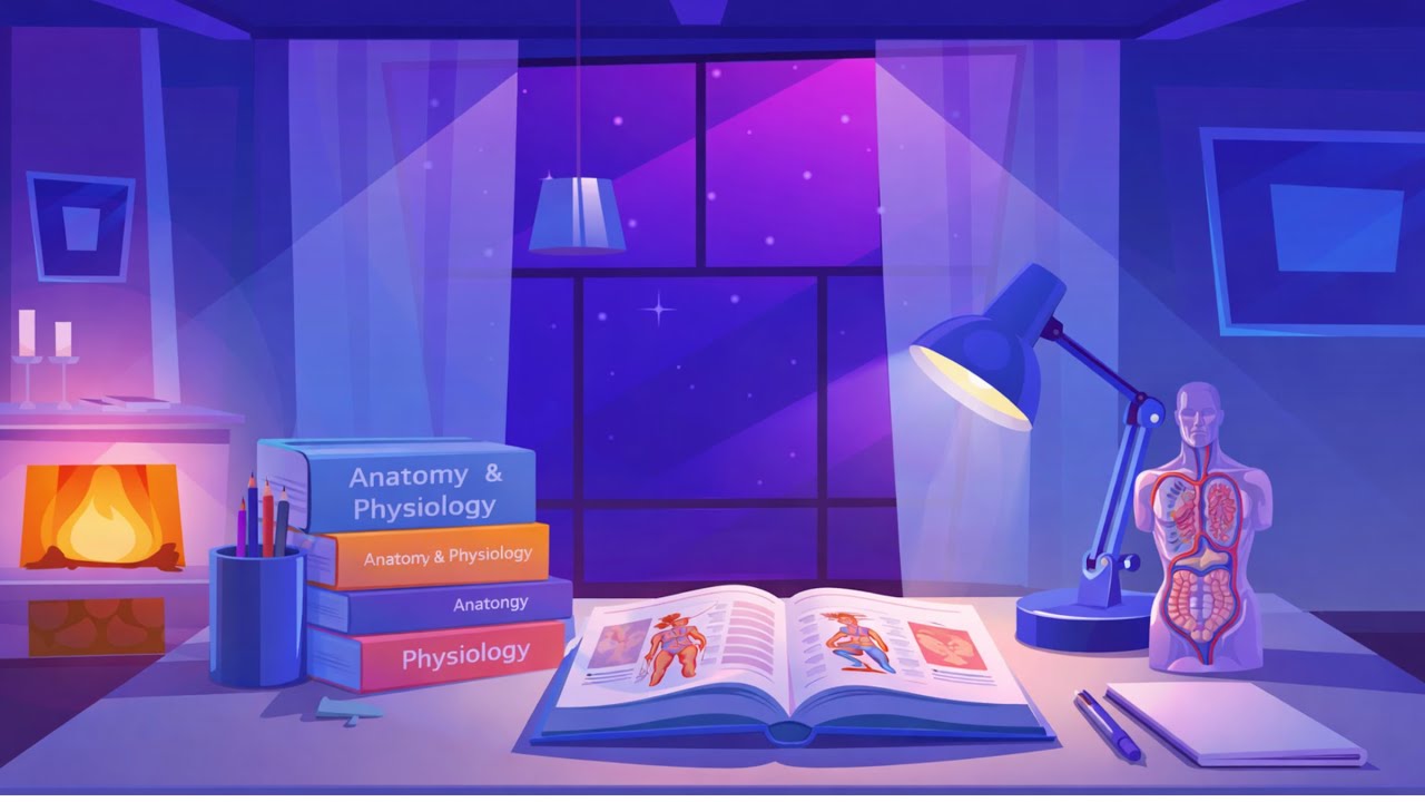 Anatomy & Physiology Study Music | Calm Focus for Deep Learning 🫀