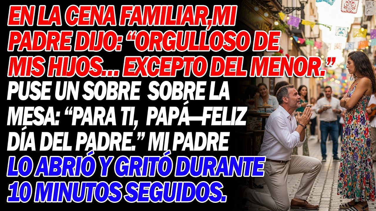 😱 Mi padre dijo: “No estoy orgulloso de mi hijo fracasado” — y yo respondí al instante 💥🔥