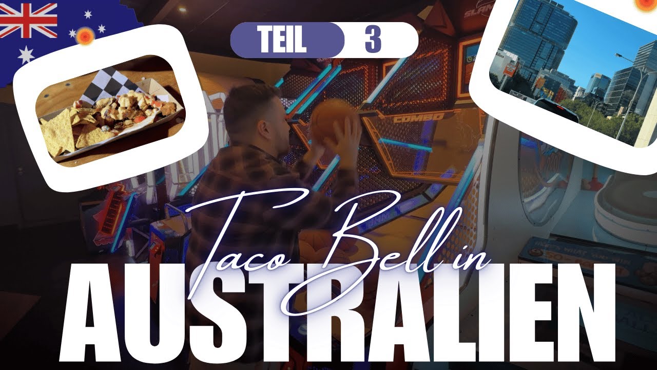 TACOBELL FLOPP IN SYDNEY?? 🤢🤢 | AUSTRALIEN VLOG TEIL 3