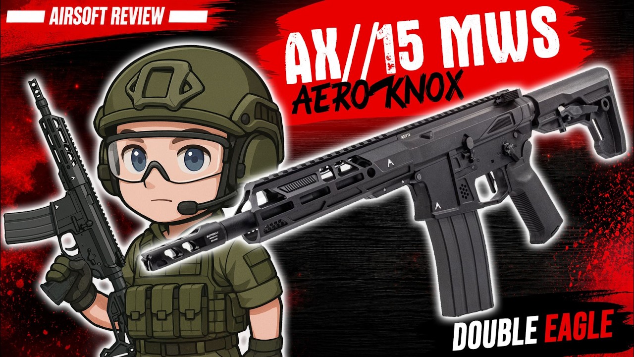 AX//15 MWS Aeroknox - Double Eagle | Présentation | Review #airsoft #airsoftfrance
