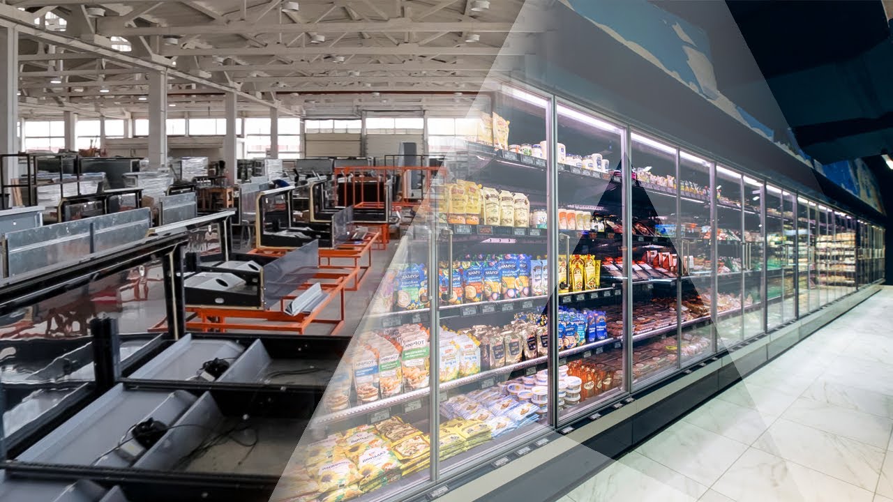 Production of new Aisberg factory for a medium format store/spring 2022