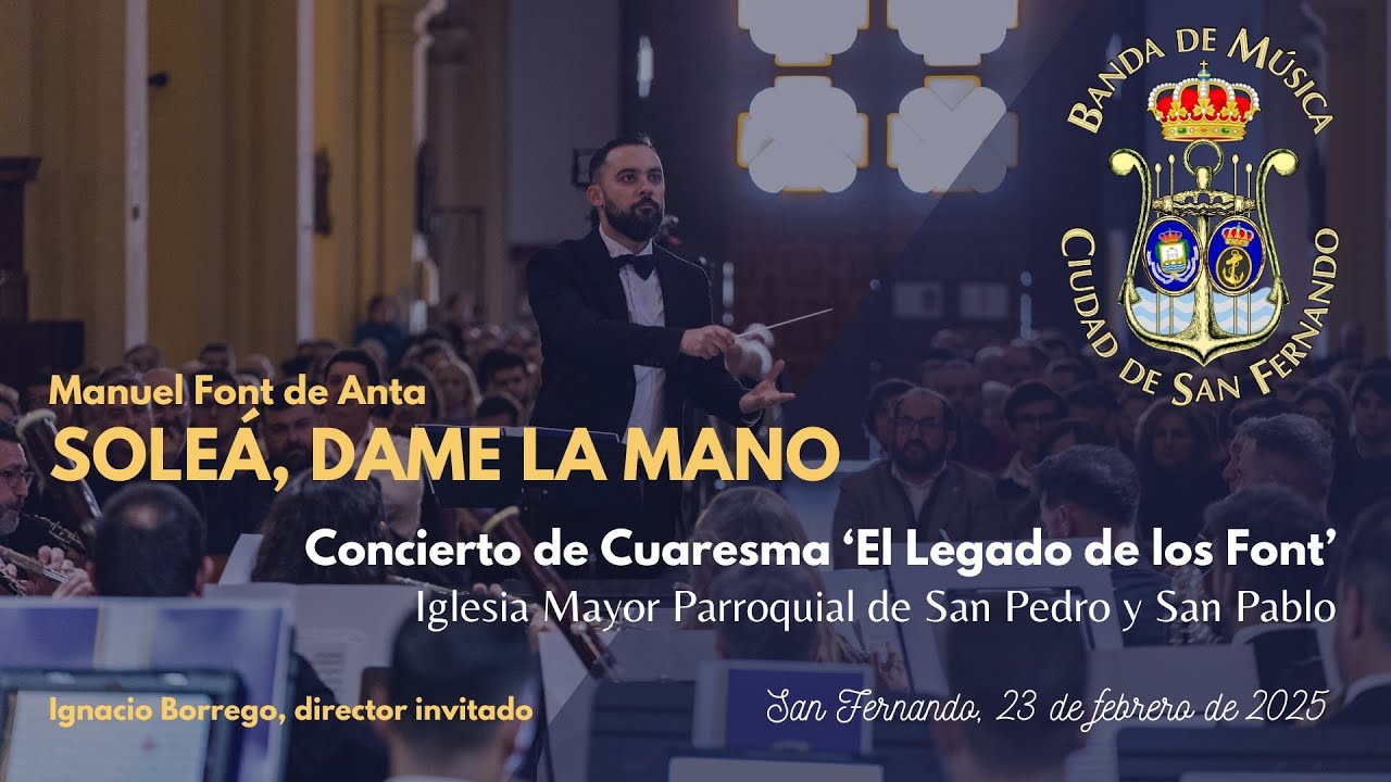 'SOLEÁ, DAME LA MANO' (M. Font de Anta) | BM Ciudad de San Fernando | El Legado de los Font