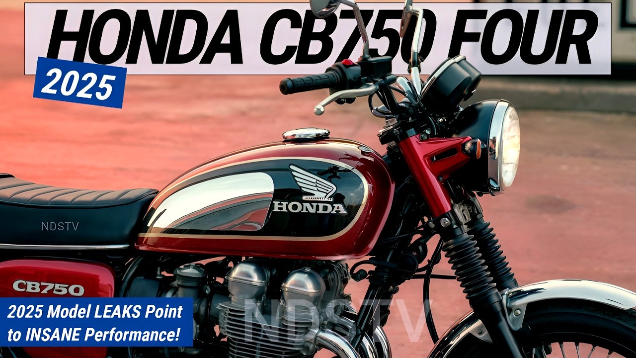 CB750 Four RETURNS! 2025 Model LEAKS Point to INSANE Performance!
