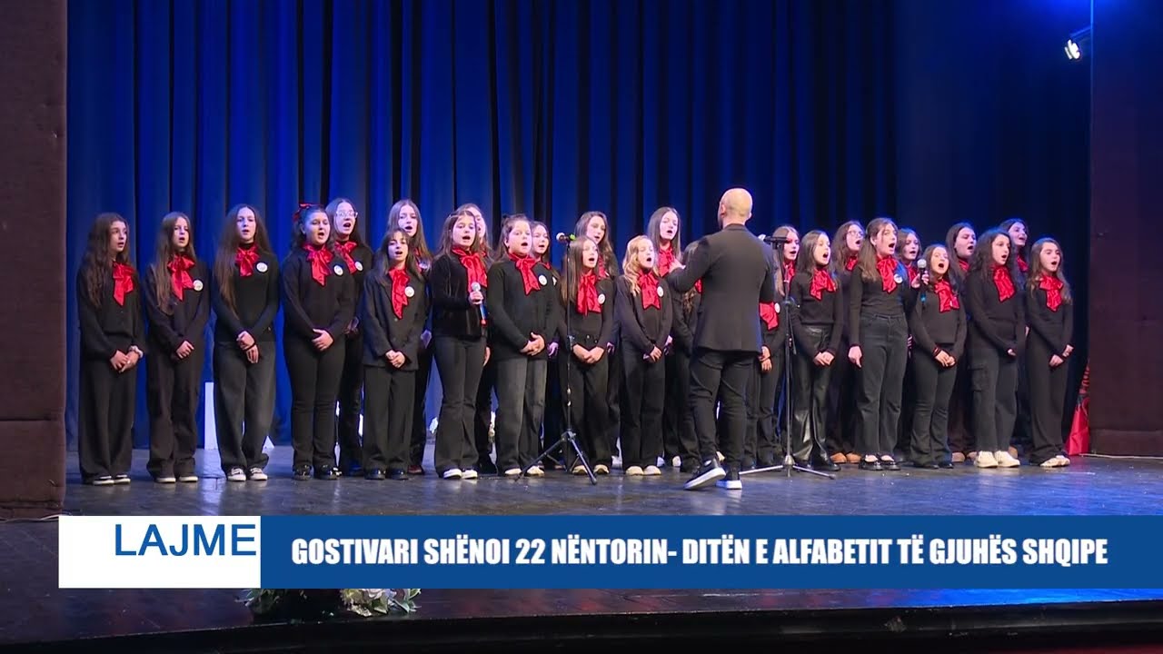 GOSTIVARI SHËNOI 22 NËNTORIN- DITËN E ALFABETIT TË GJUHËS SHQIPE