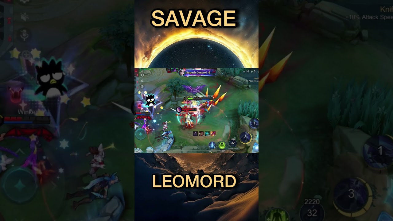 LEOMORD SAVAGE | BEST BUILD & EMBLEM 2025 