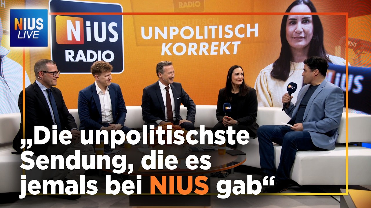 „Unpolitisch Korrekt“: Die neue NIUS Radio-Show mit Alex Purrucker | NIUS Live vom 06.03.2026