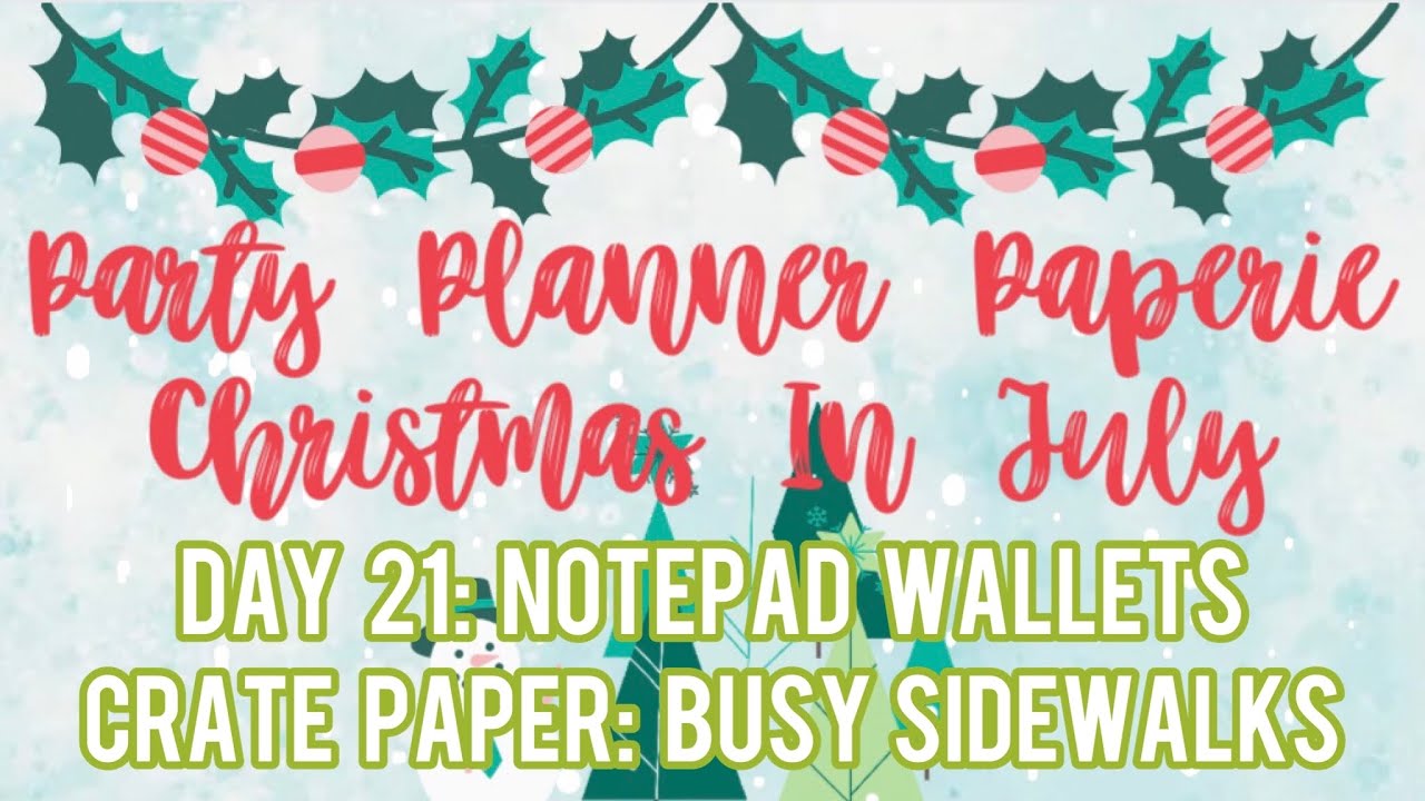 #PPPPChristmasInJuly - ДЕНЬ 21: Рождество в июле: Бумажники-блокноты - Бумага для ящиков: Оживлён...