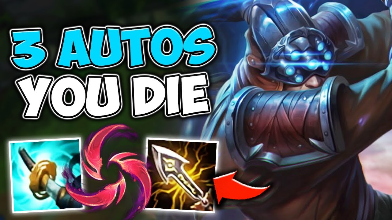 USE Q AND KILL ANYONE! TRIPLE CRIT MASTER YI IS MEGA BUSTED - League of Legends