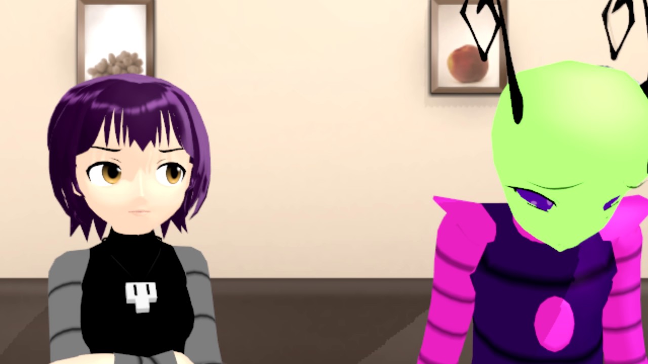Whenever Tak and Gaz hangs out they prank call Dib [An MMD video]
