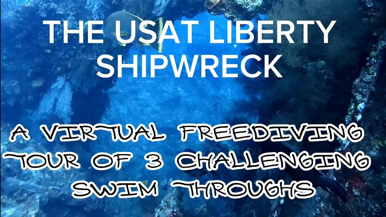 Freediving guide to the USAT Liberty shipwreck @IslandZenAdventures 
