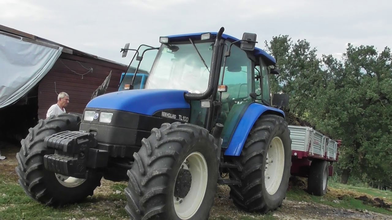 [CARICO LETAME 2018] FIAT HITACHI- SAME ARGON 60-SAME EXPLORER 90-NEW HOLLAND TL100