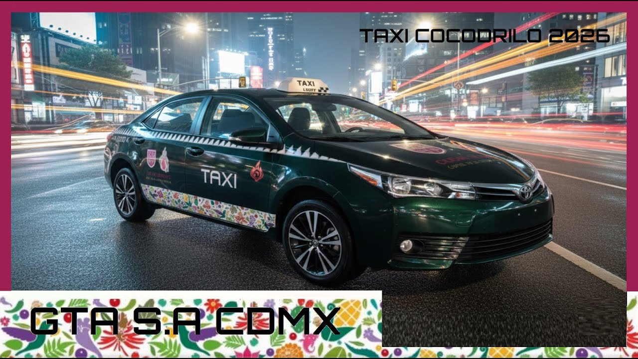 GTA S.A: TAXI COCODRILO 2026 (REMAKE) 🚖🐊