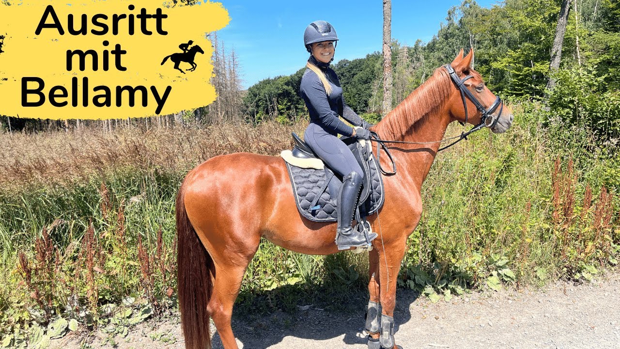 Der erste Ausritt mit Bellamy 😍🐎​ | Marina und die Ponys