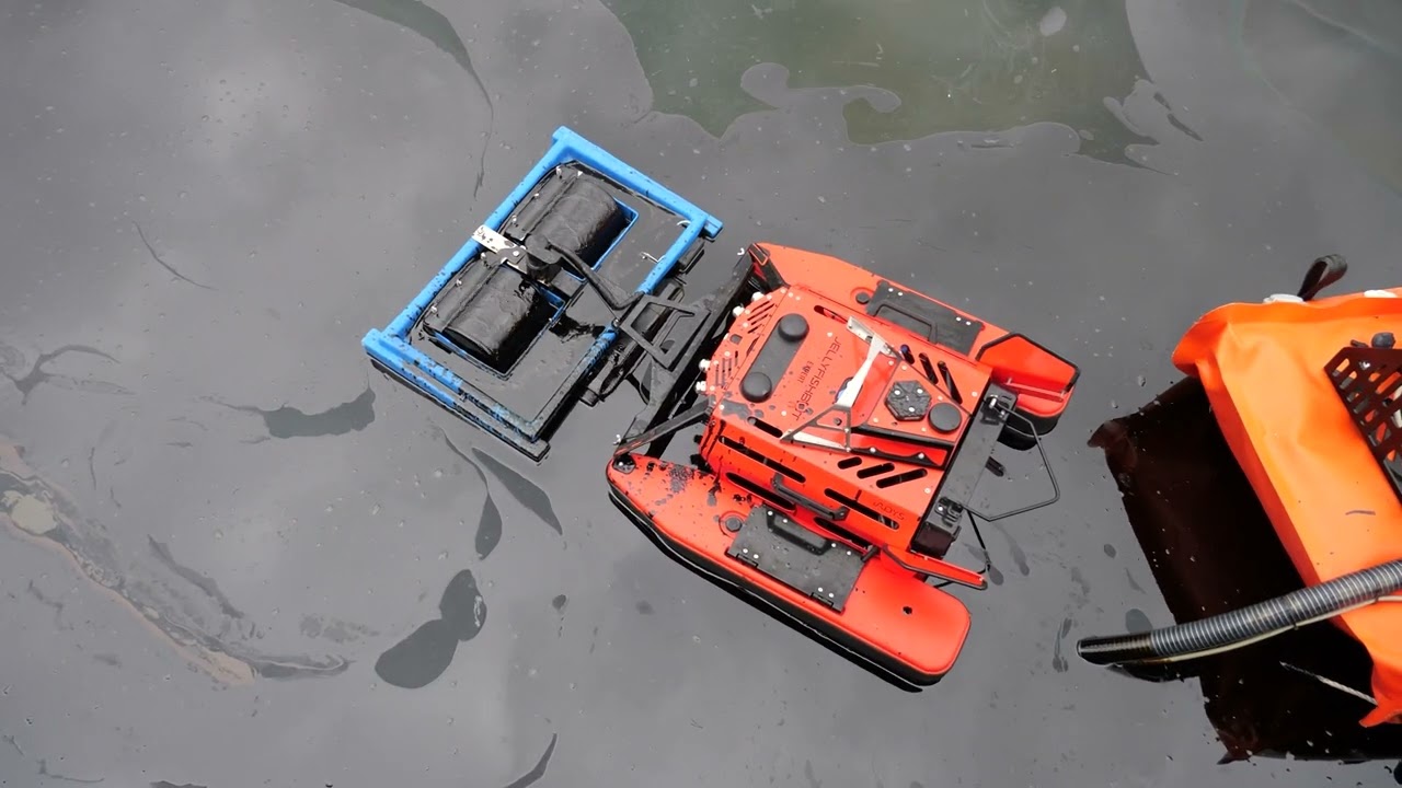 🔵 Mobile Oil Skimmer: Performance & Innovation in Action 🚀