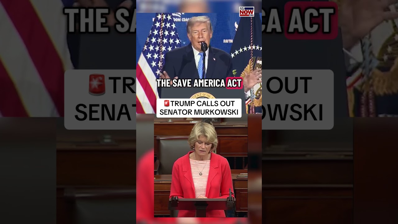 Trump calls out Murkowski