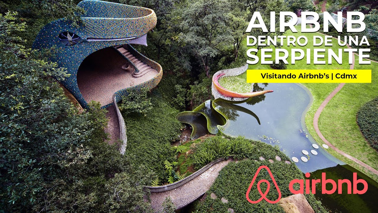 INCREÍBLES DEPARTAMENTOS dentro de una SERPIENTE | Visitando Airbnb´s | El NIDO DE QUETZALCÓATL