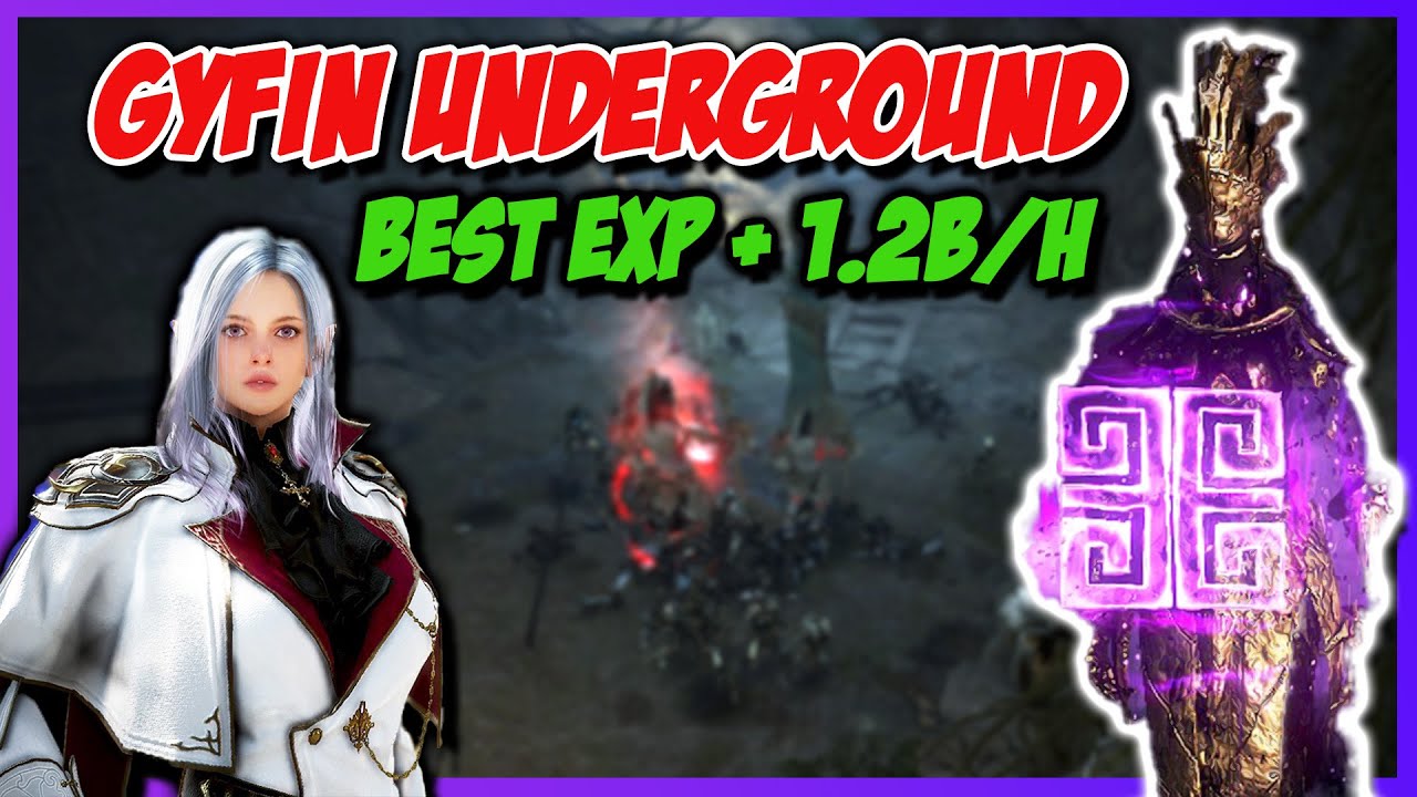 The BEST EXP Spot in BDO! An In-Depth Gyfin Underground Guide.